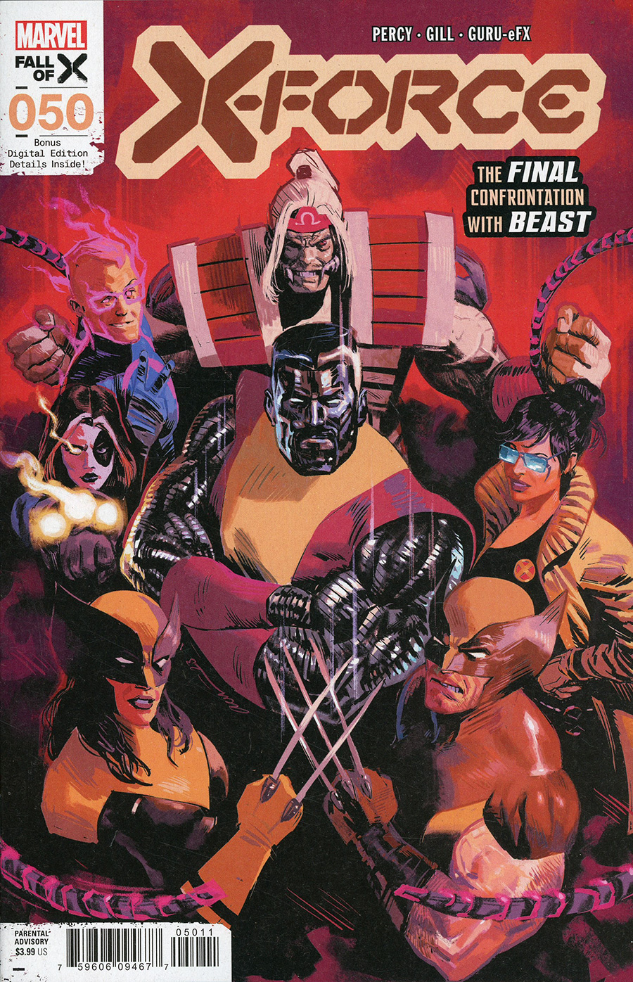 X-Force Vol 6 #50 Cover A Regular Daniel Acuna Cover