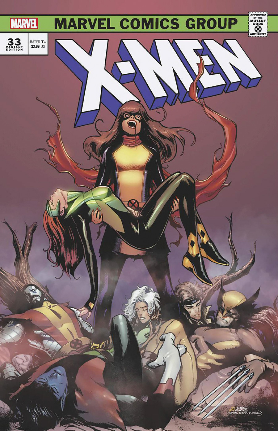 X-Men Vol 6 #33 Cover C Variant Lee Garbett Vampire Cover (Fall Of The House Of X Tie-In)