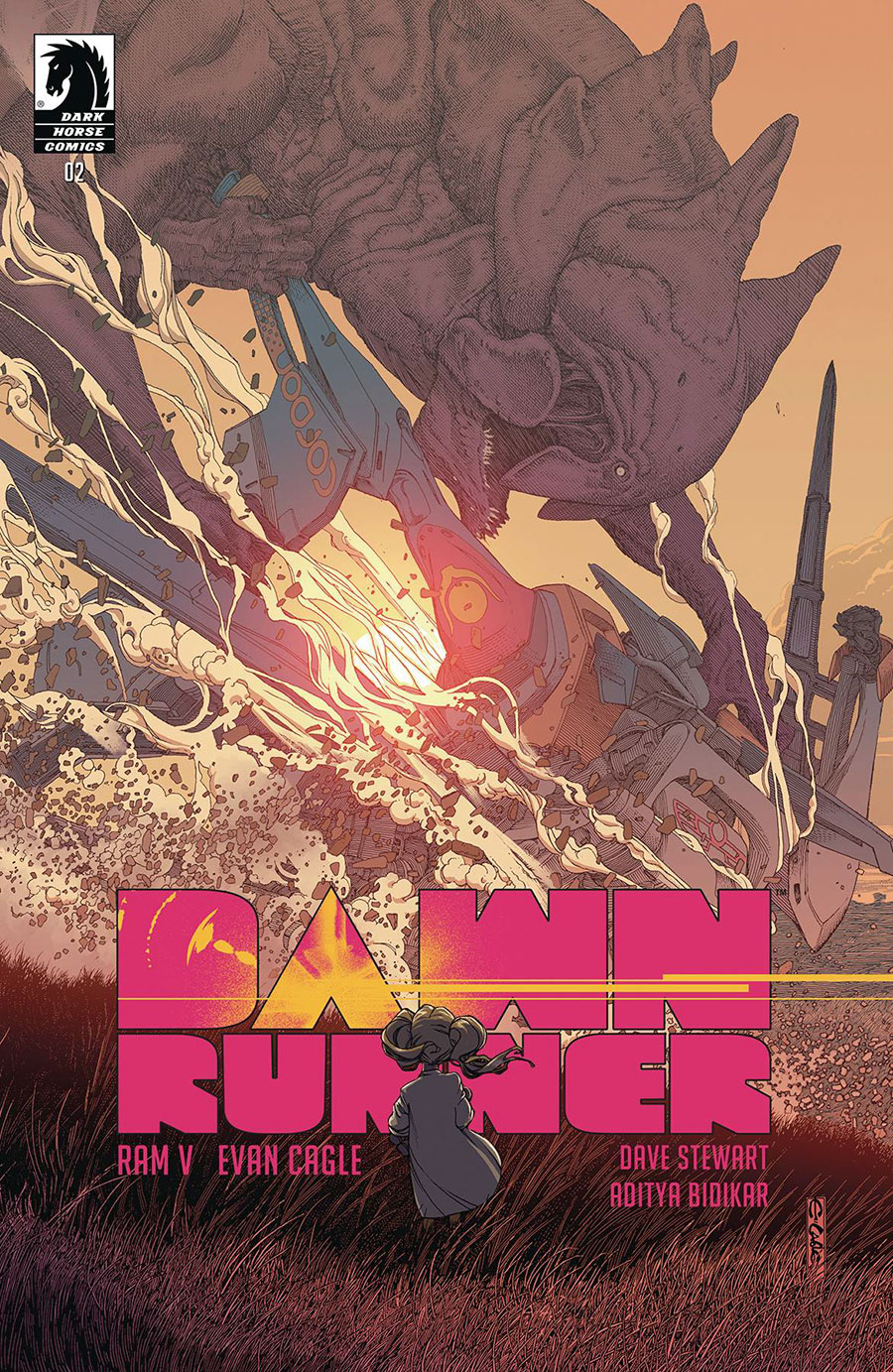 Dawnrunner #2 Cover A Regular Evan Cagle Cover