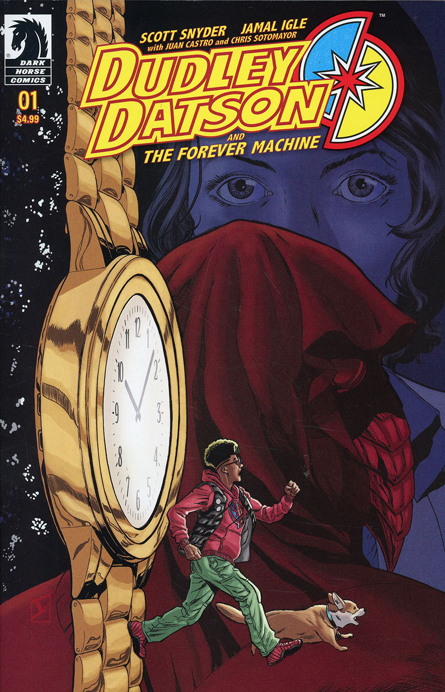Dudley Datson And The Forever Machine #1 Cover E Variant Jamal Igle Foil Cover