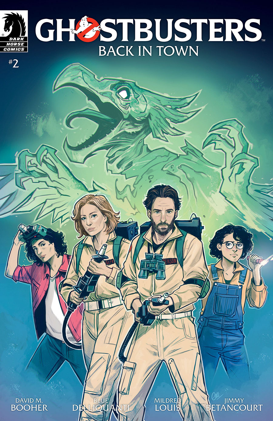 Ghostbusters Back In Town #2 Cover A Regular Caspar Wijngaard Cover