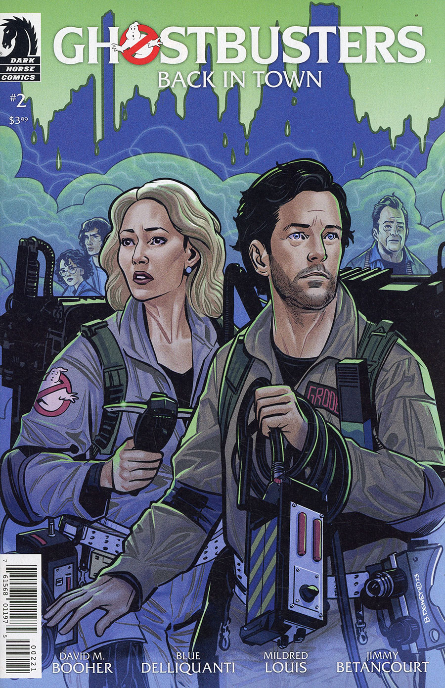 Ghostbusters Back In Town #2 Cover B Variant Ben Dewey Cover