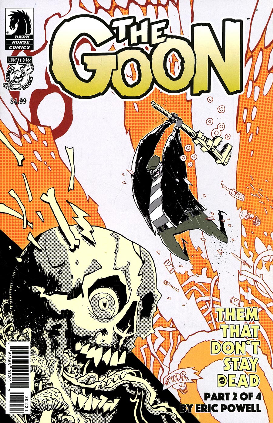 Goon Them That Dont Stay Dead #2 Cover B Variant Jim Mahfood Cover