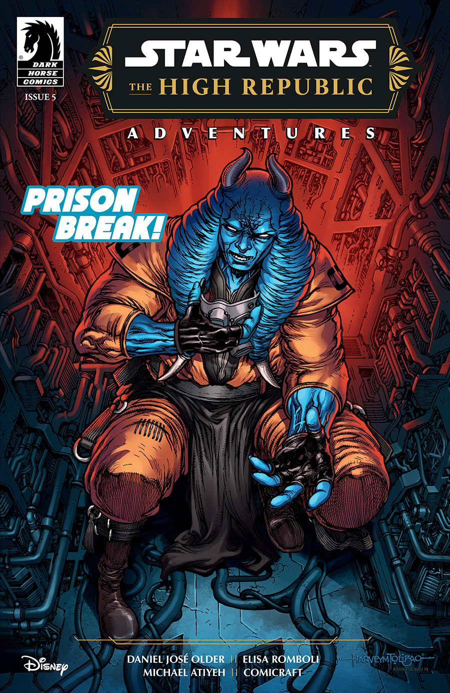 Star Wars The High Republic Adventures Phase III #5 Cover A Regular Harvey Tolibao Cover