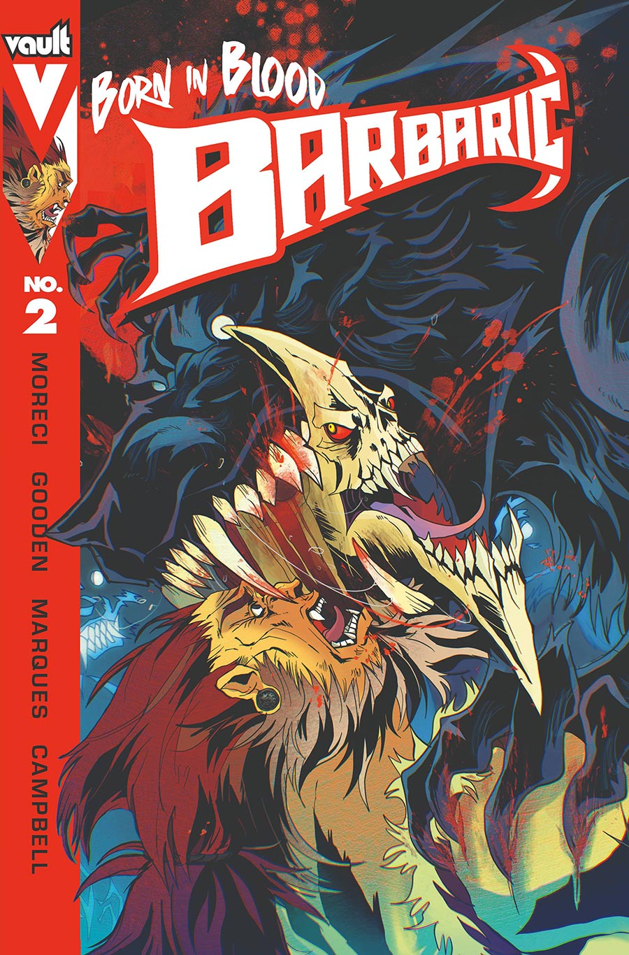 Barbaric Born In Blood #2 Cover C Variant Kenya Danino Premium Cover
