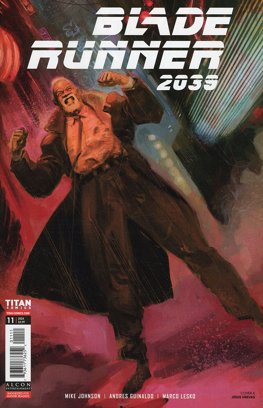 Blade Runner 2039 #11 Cover A Regular Jesus Hervas Cover