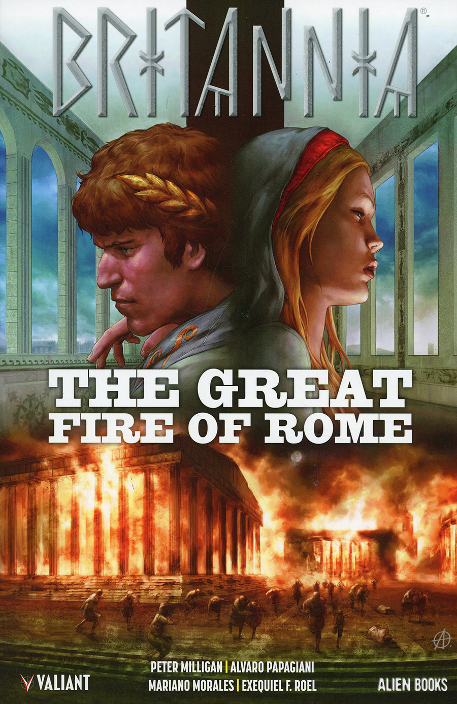 Britannia The Great Fire Of Rome #1 (One Shot) Cover A Regular Agustin Alessio Cover