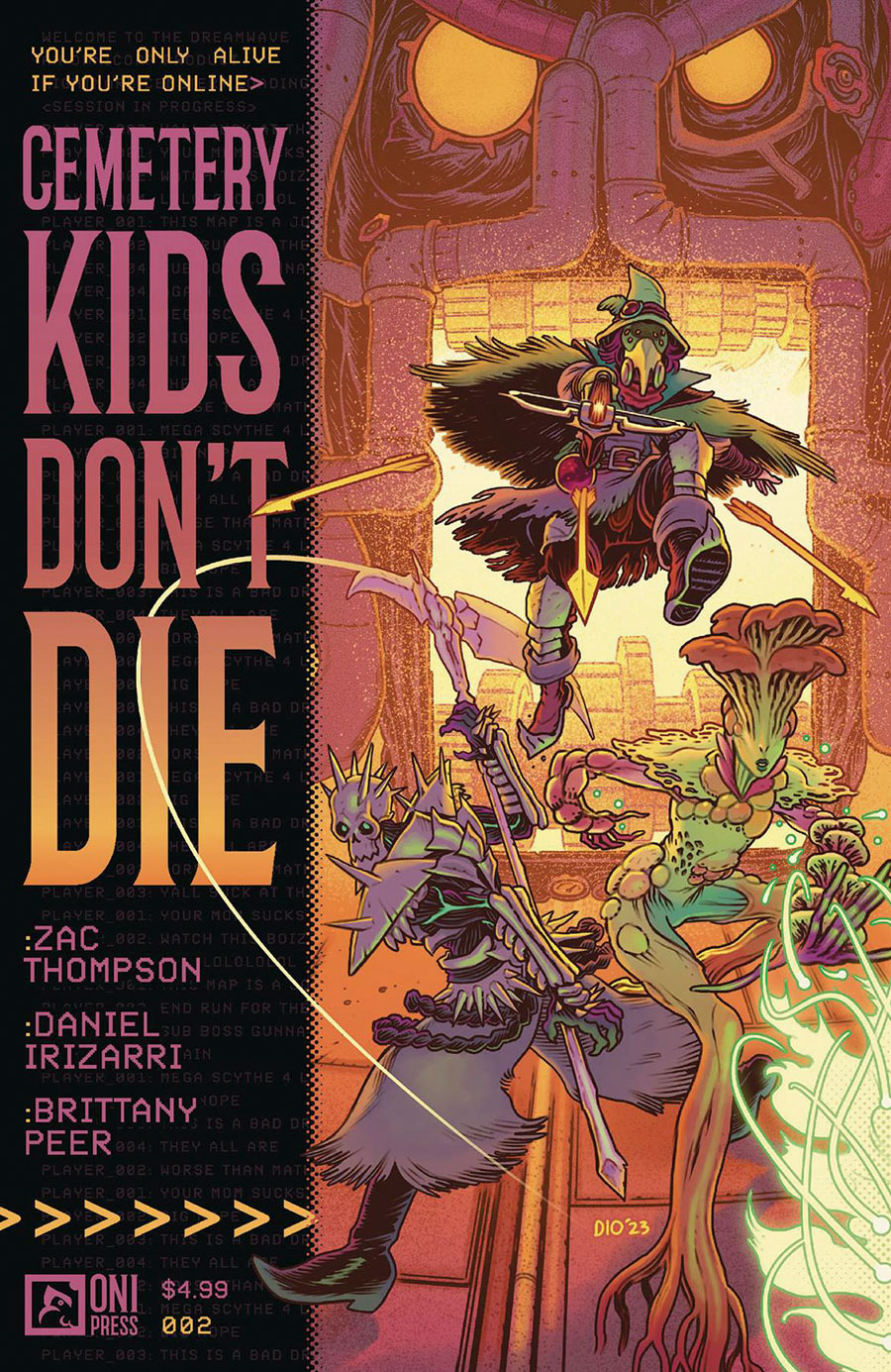 Cemetery Kids Dont Die #2 Cover A Regular Daniel Irizarri Cover