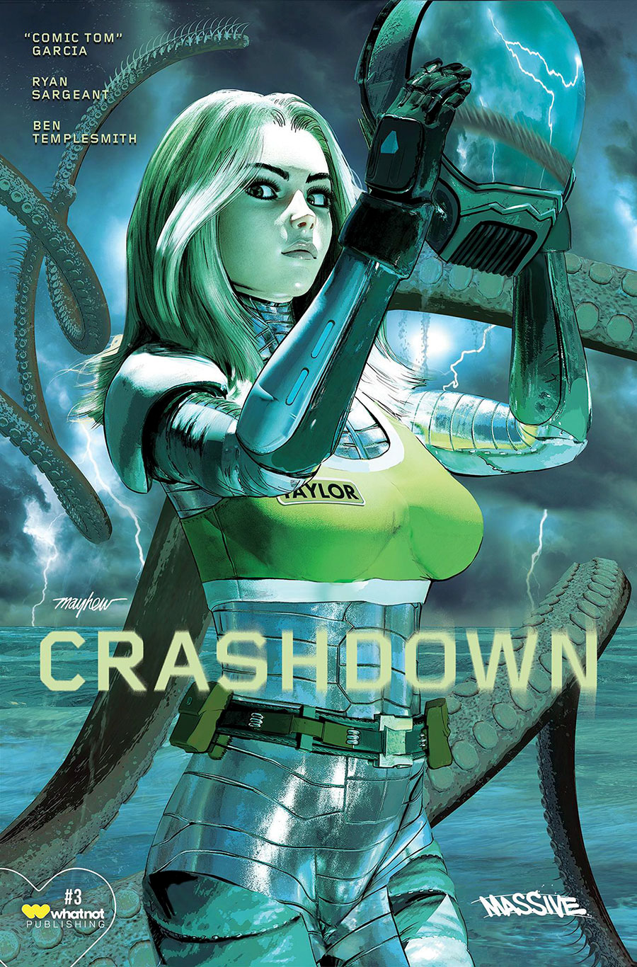 Crashdown #3 Cover B Variant Mike Mayhew Cover