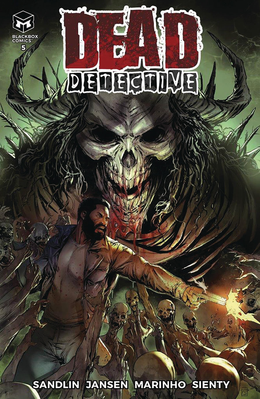 Dead Detective #5 Cover B Variant Roxane Gay & Daniel Chavez Cover