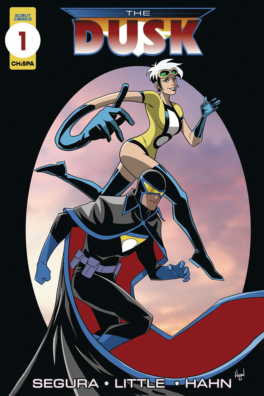 Dusk #1 Cover B Variant David Hahn Cover