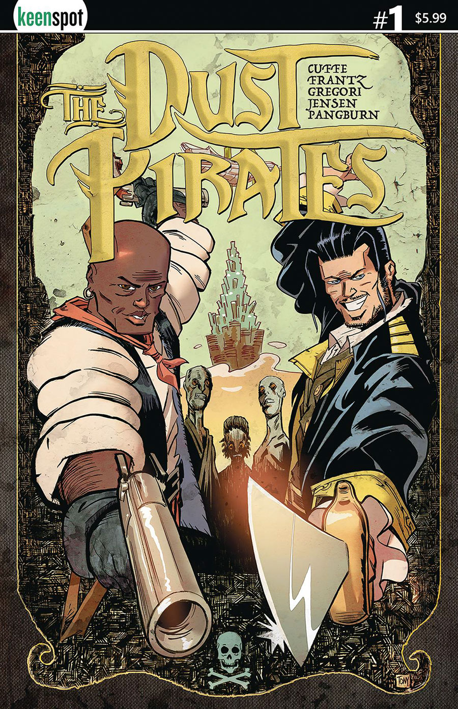 Dust Pirates #1 Cover A Regular Tony Gregori Cover