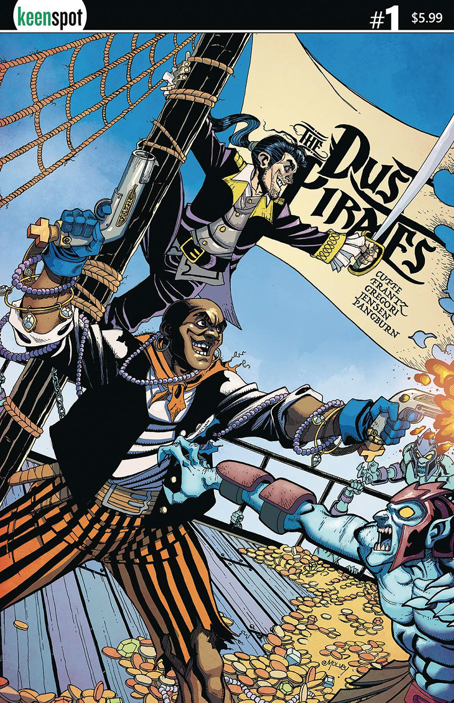 Dust Pirates #1 Cover D Variant Joe Mulvey Cover