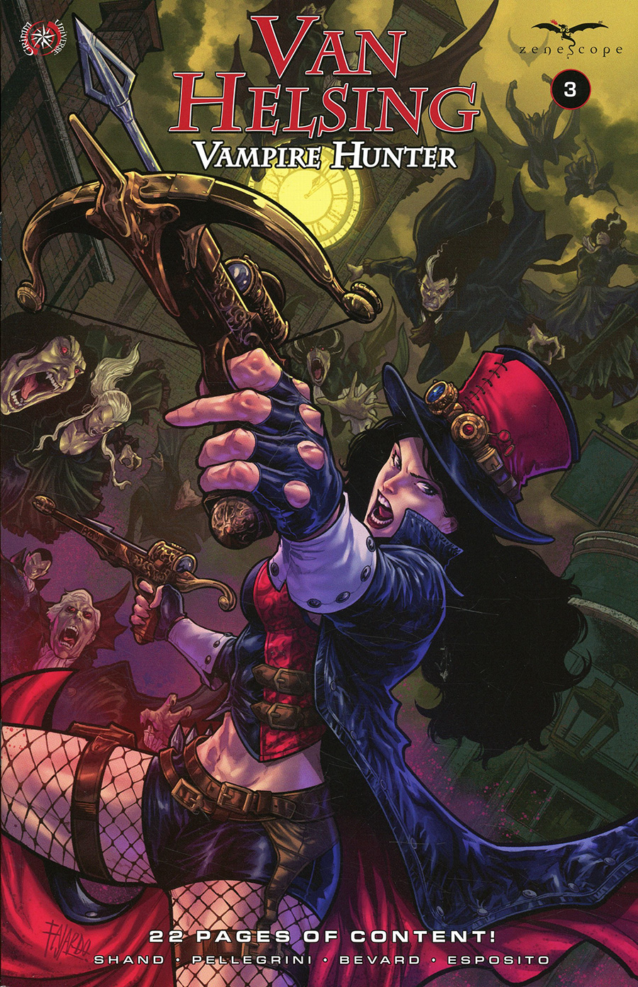 Grimm Fairy Tales Presents Van Helsing Vampire Hunter #3 Cover B Guillermo Fajardo
