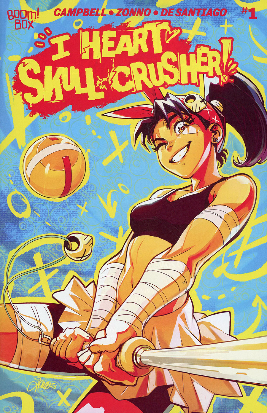 I Heart Skull-Crusher #1 Cover A Regular Alessio Zonno Cover