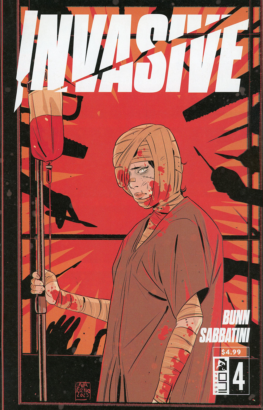 Invasive #4 Cover A Regular Luana Vecchio Cover