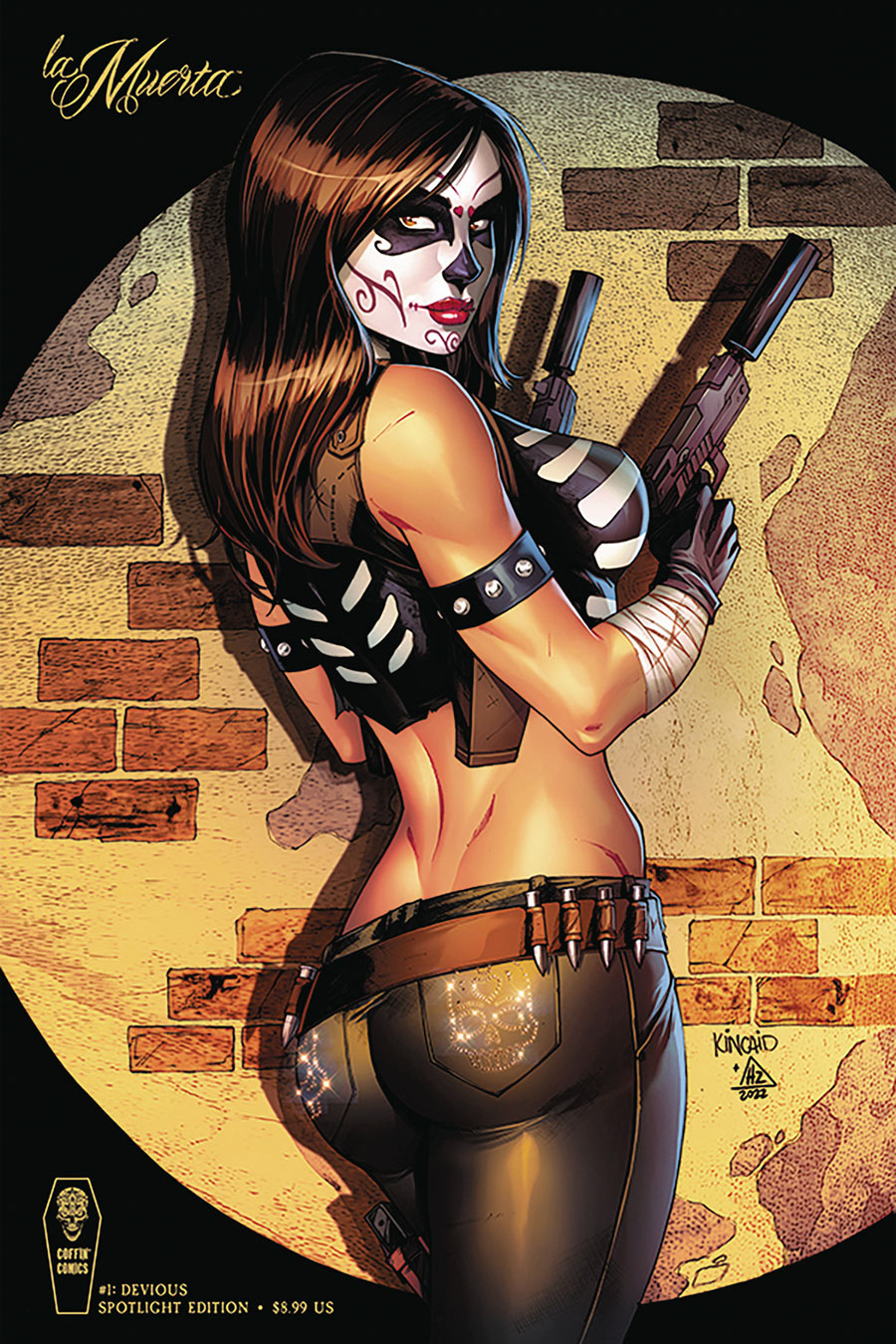 La Muerta Devious #1 Cover B Variant Ryan Kincaid Spotlight Cover