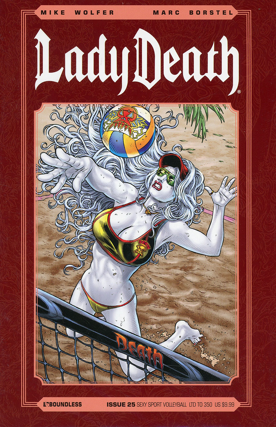 Lady Death Sexy Sports Jump Covers Bag Set (3-Count)