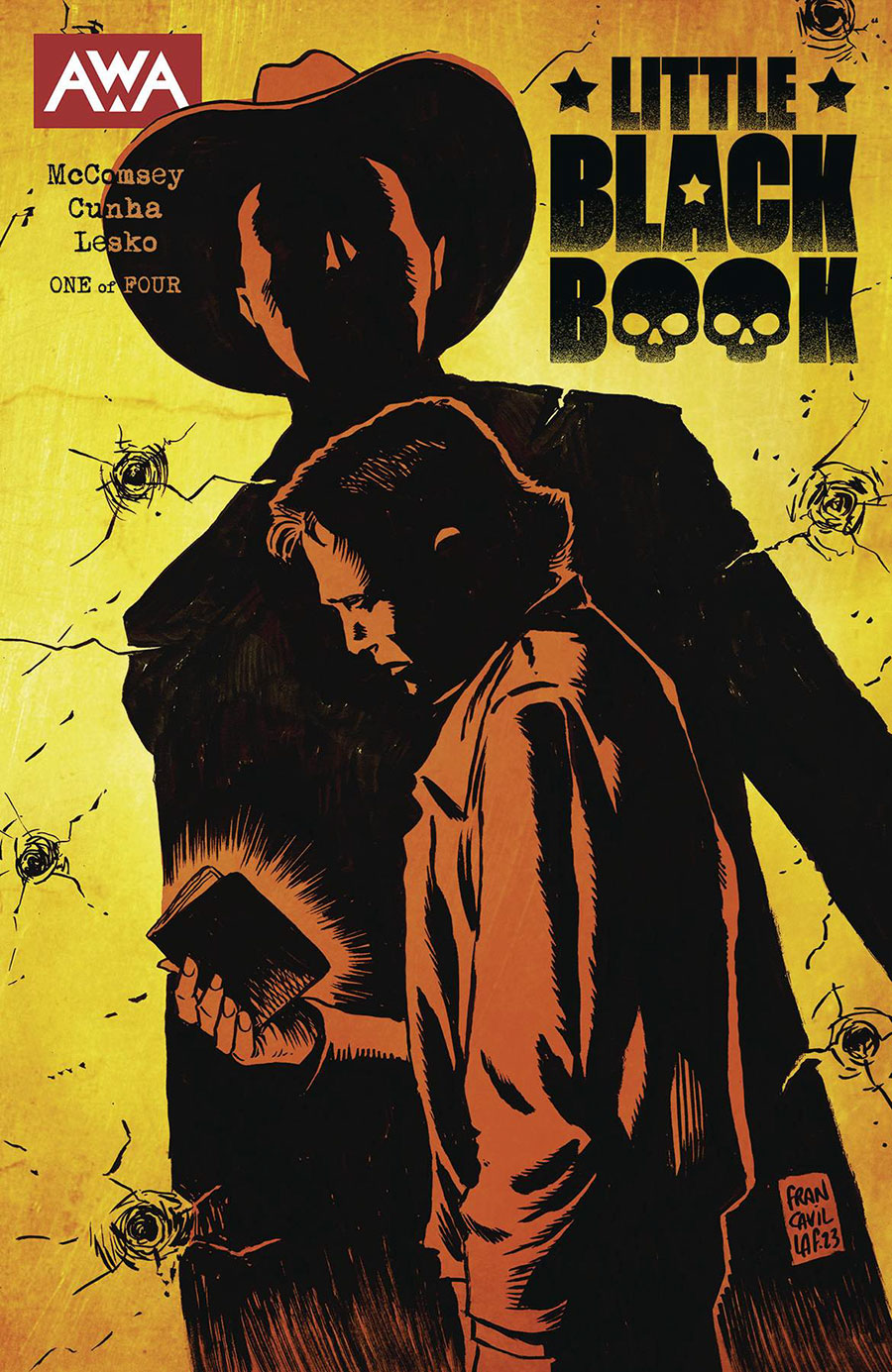 Little Black Book #1 Cover A Regular Francesco Francavilla Cover