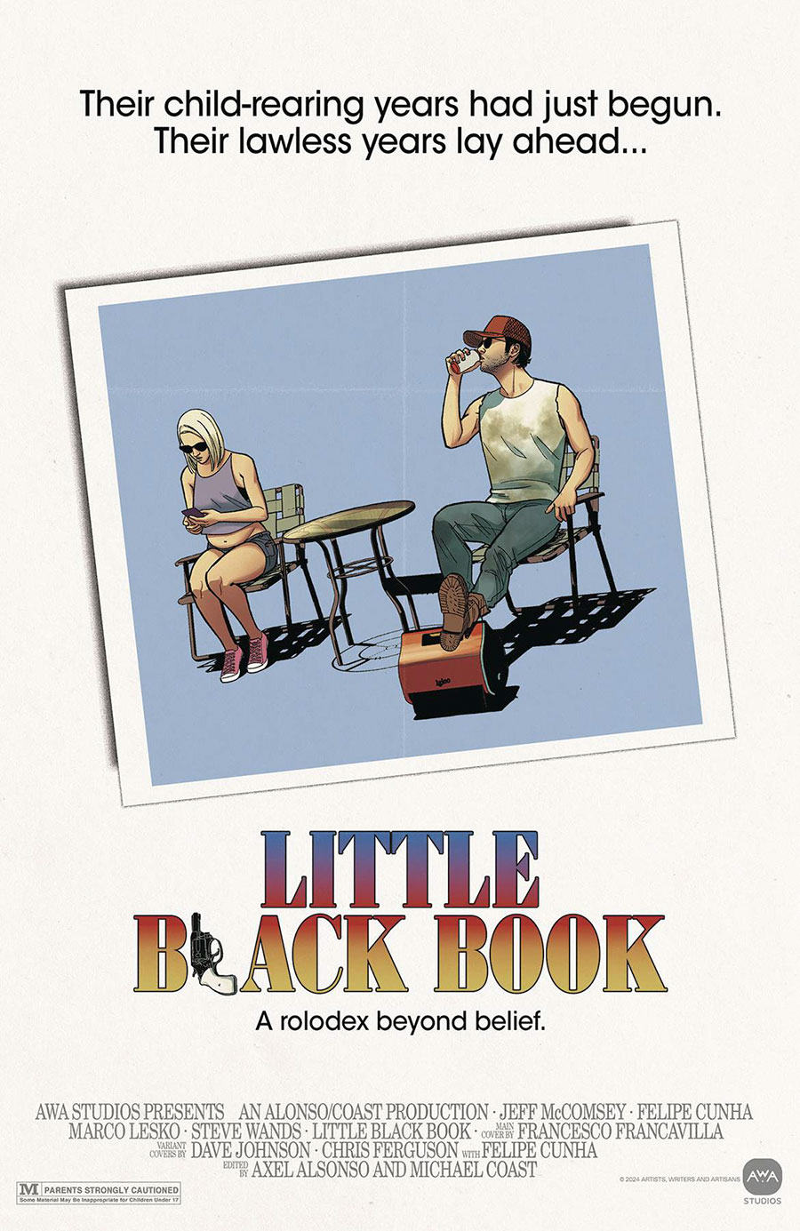 Little Black Book #1 Cover C Variant Chris Ferguson & Felipe Cunha Movie Poster Homage Cover