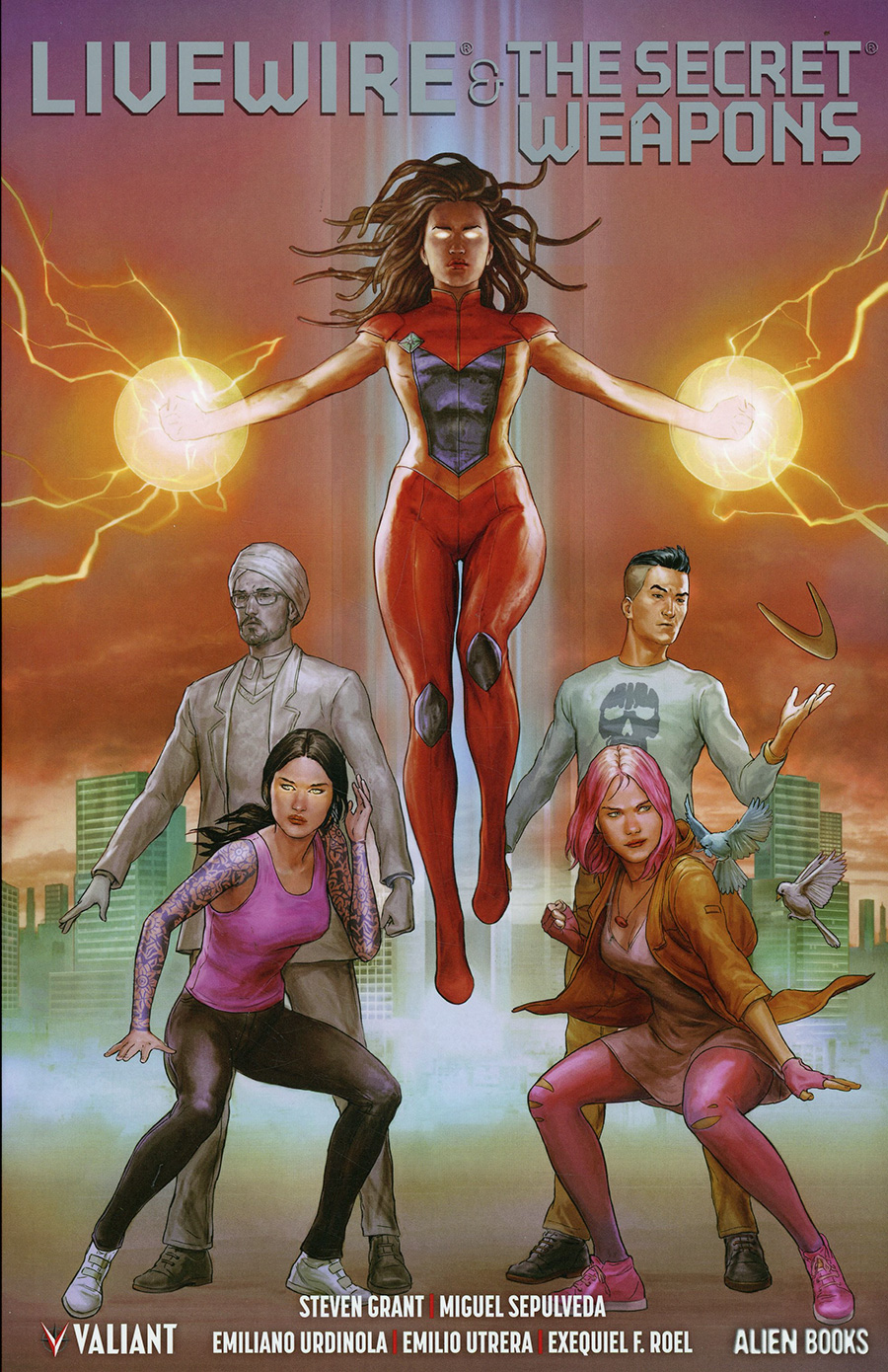 Livewire And The Secret Weapons #1 (One Shot) Cover A Regular Agustin Alessio Cover