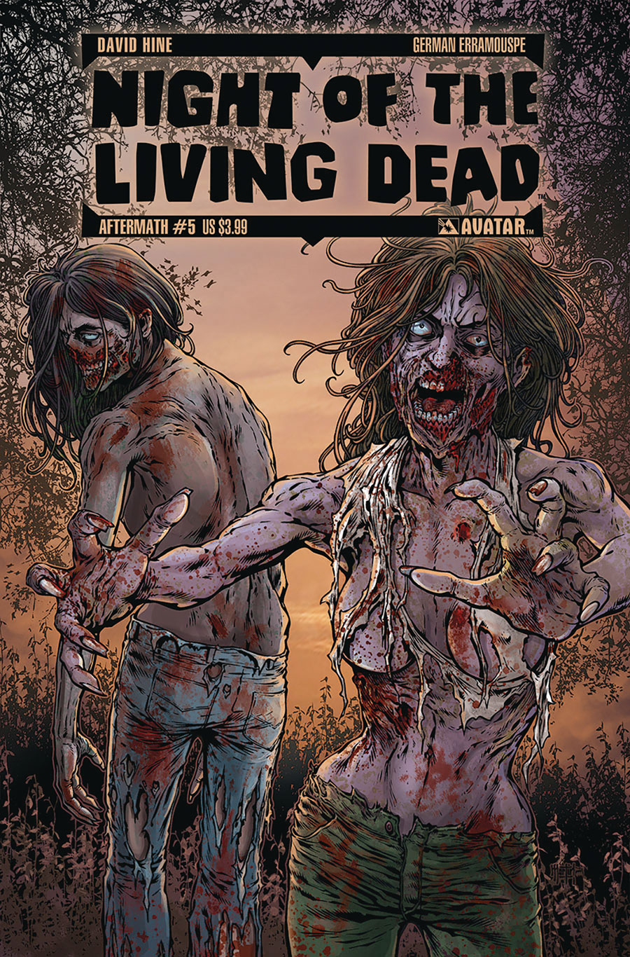 Night Of The Living Dead Aftermath Fatal Femme Covers Bag Set (5-Count)