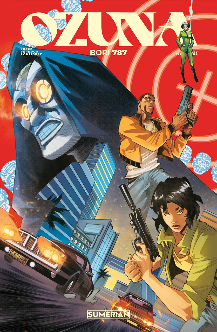 Ozuna Bori 787 #4 Cover A Regular Simone Raggazzoni Cover