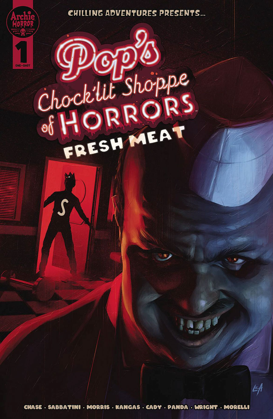 Chilling Adventures Presents Pops Chocklit Shoppe Of Horrors Fresh Meat #1 (One Shot) Cover B Variant Aaron Lea Cover