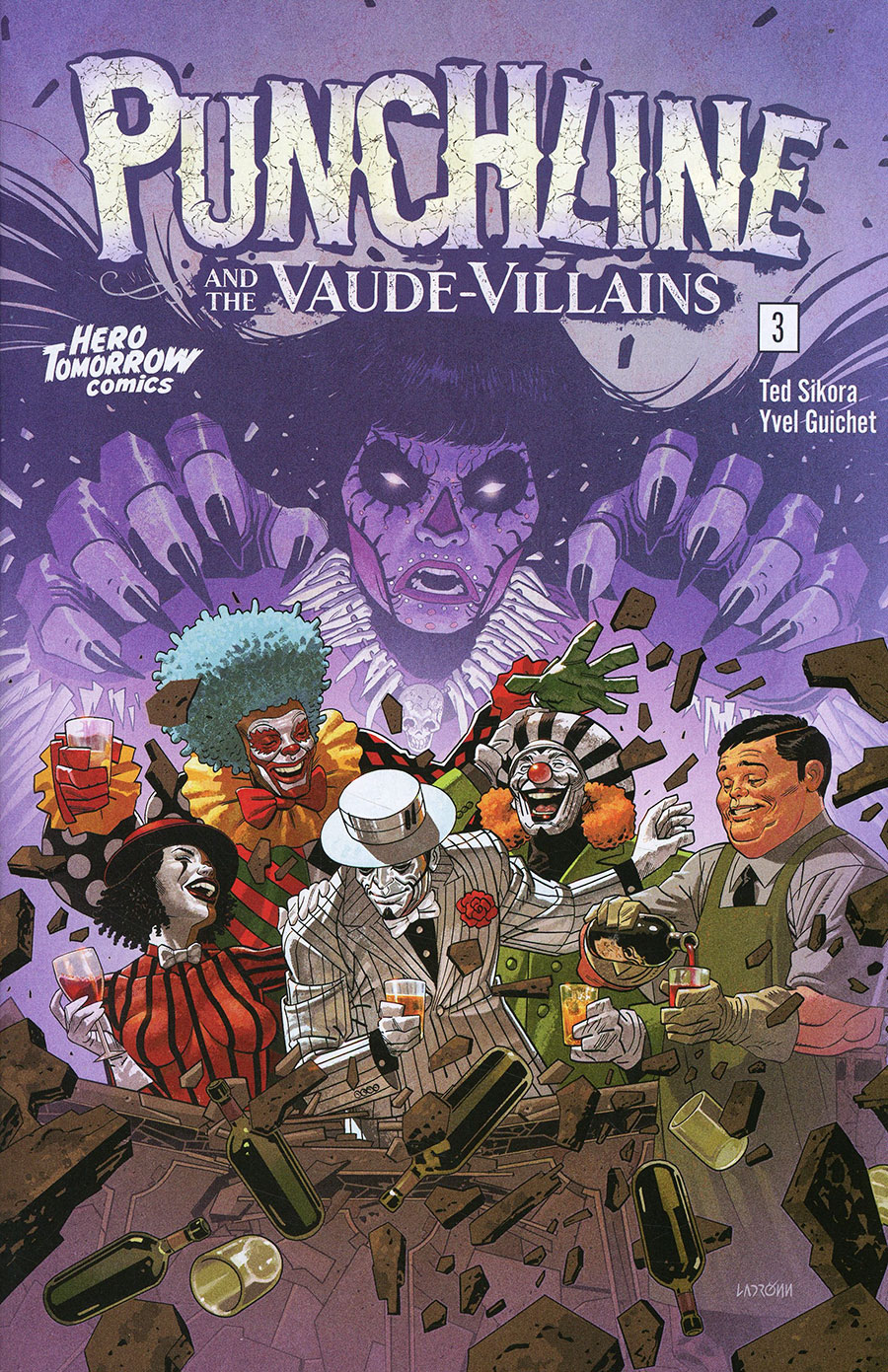 Punchline And The Vaude-Villains #3 Cover A Regular Ladronn Cover