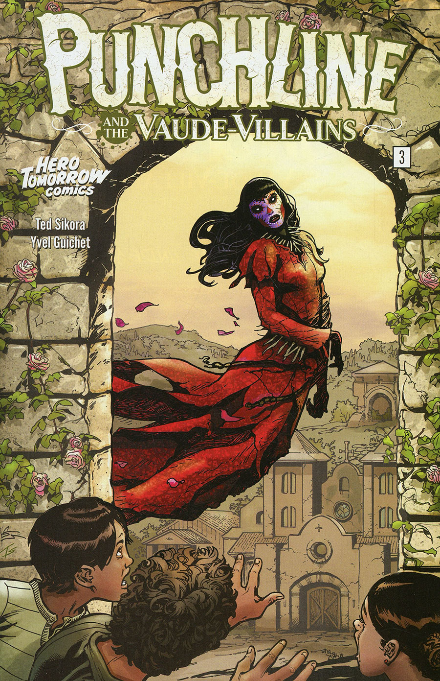 Punchline And The Vaude-Villains #3 Cover B Variant Yvel Guichet Cover
