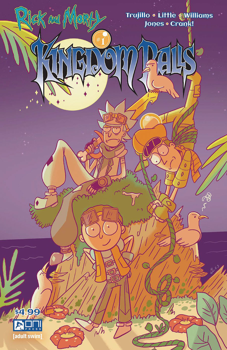 Rick And Morty Kingdom Balls #1 Cover B Variant Gina Allnatt Cover