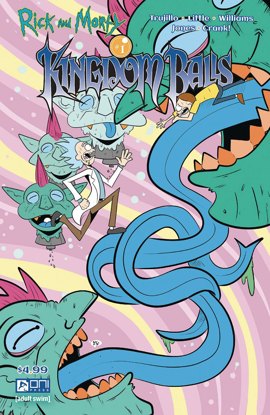 Rick And Morty Kingdom Balls #1 Cover C Variant Lane Lloyd Cover