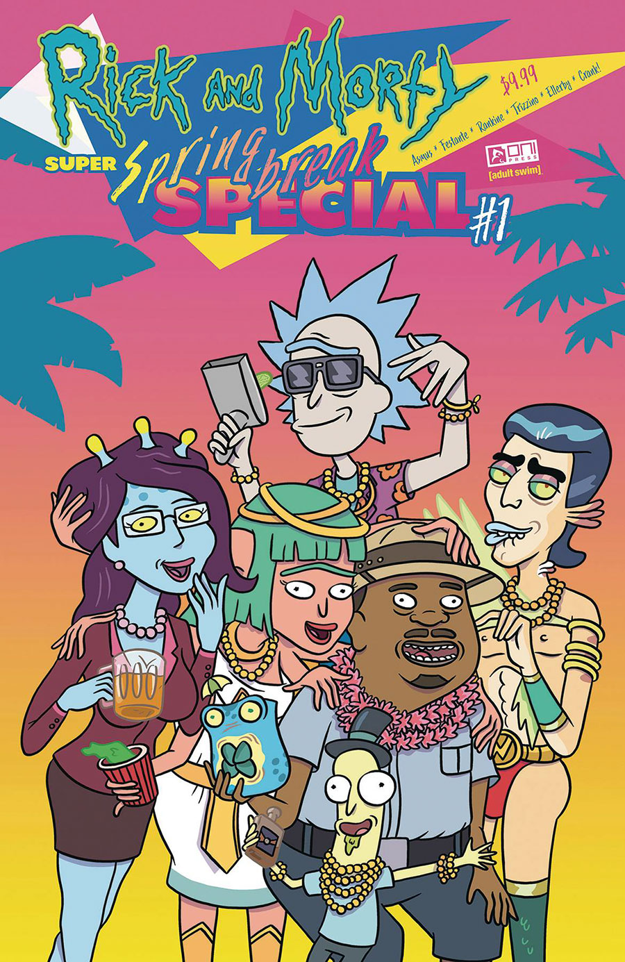 Rick And Morty Super Spring Break Special #1 (One Shot) Cover A Regular Dean Rankine Cover
