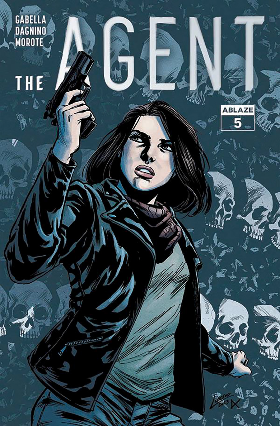 The Agent #5 Cover A Regular Rapha Lobosco Cover