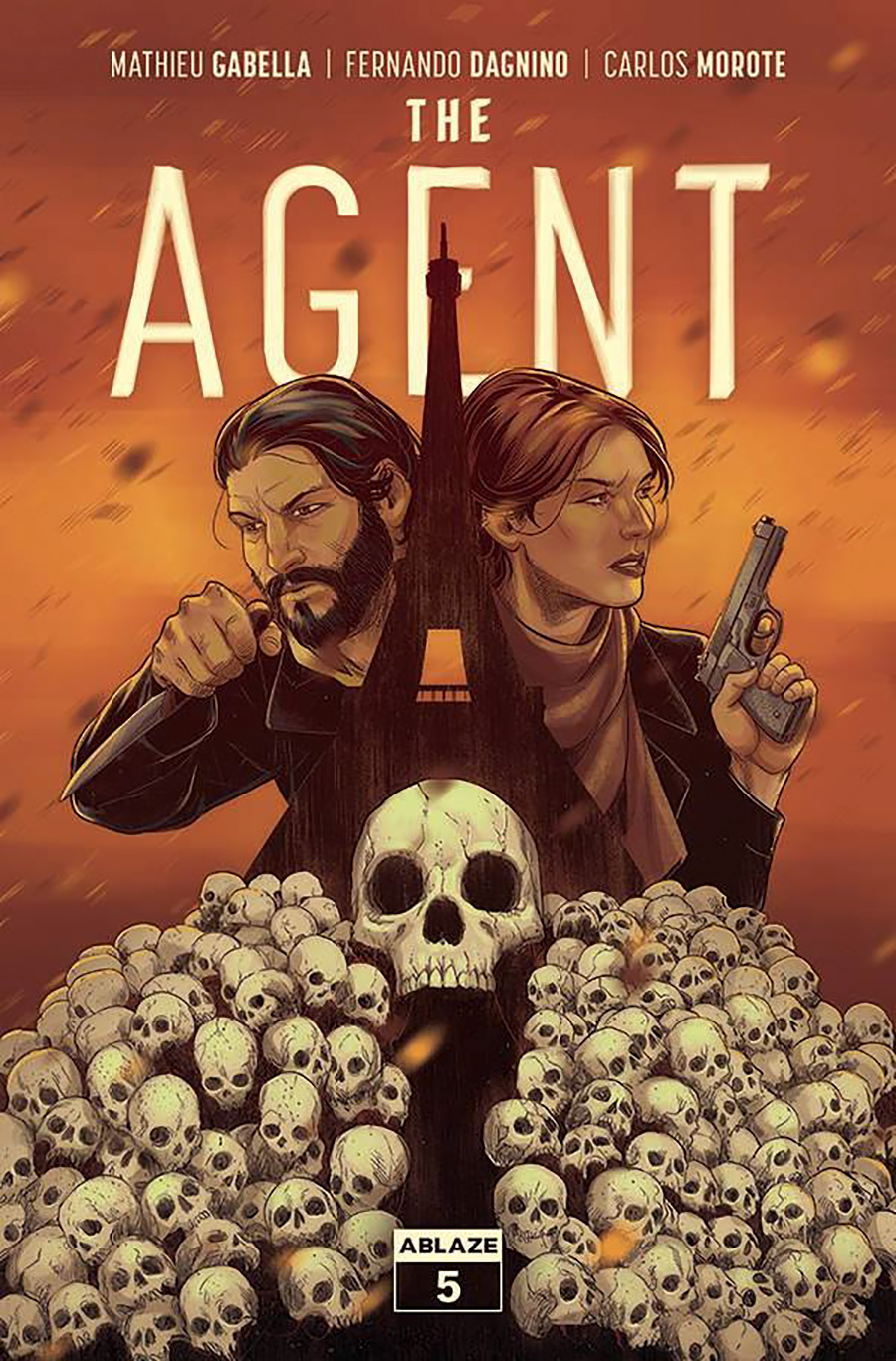 The Agent #5 Cover B Variant Alvaro Sarraseca Cover