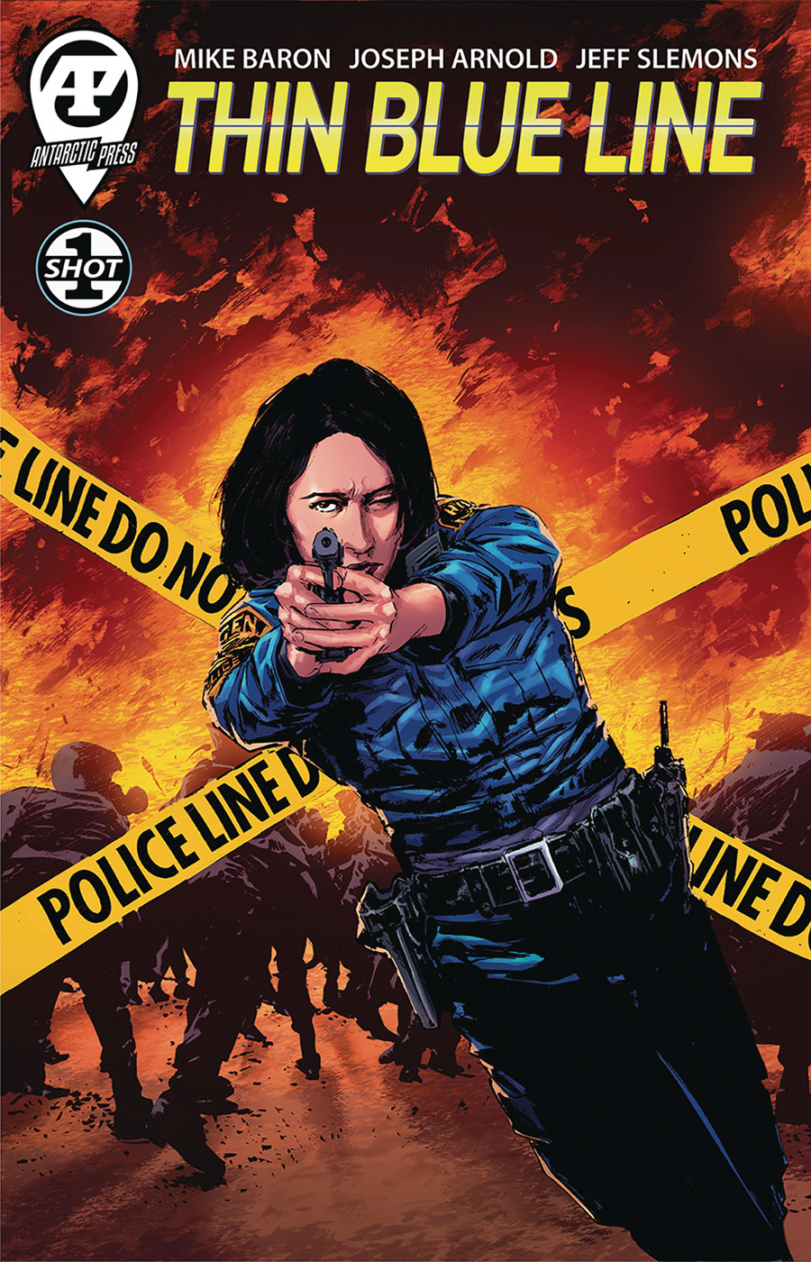 Thin Blue Line #1 (One Shot) Cover B Variant Butch Guice Cover