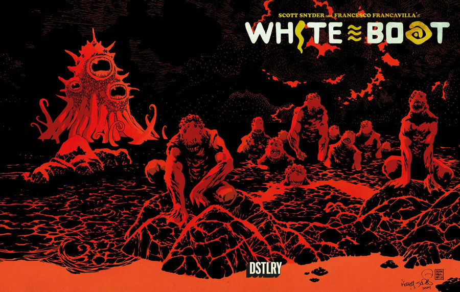 White Boat #1 Cover B Variant Kelley Jones Wraparound Cover