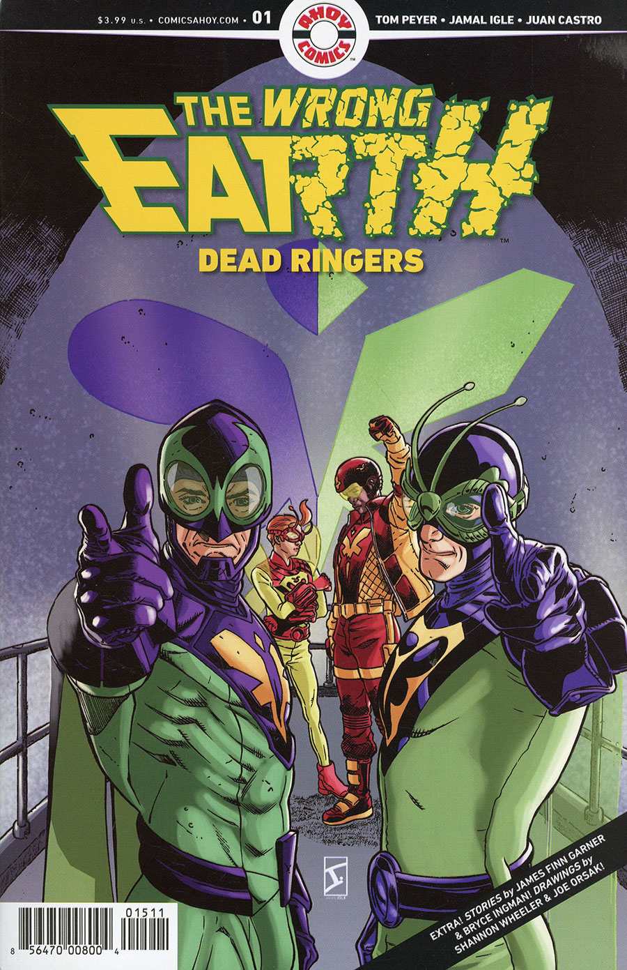 Wrong Earth Dead Ringers #1 Cover A Regular Jamal Igle Cover