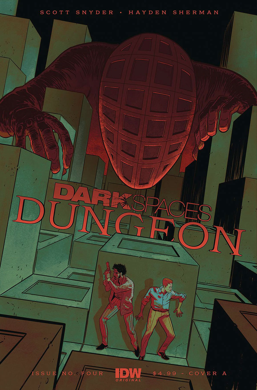 Dark Spaces Dungeon #4 Cover A Regular Hayden Sherman Cover