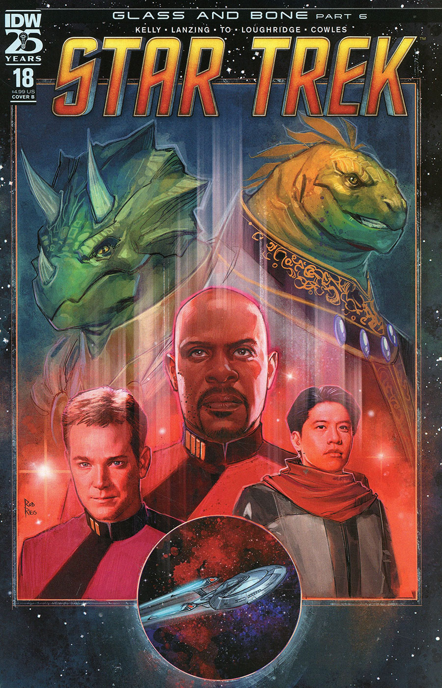 Star Trek (IDW) Vol 2 #18 Cover B Variant Rod Reis Cover