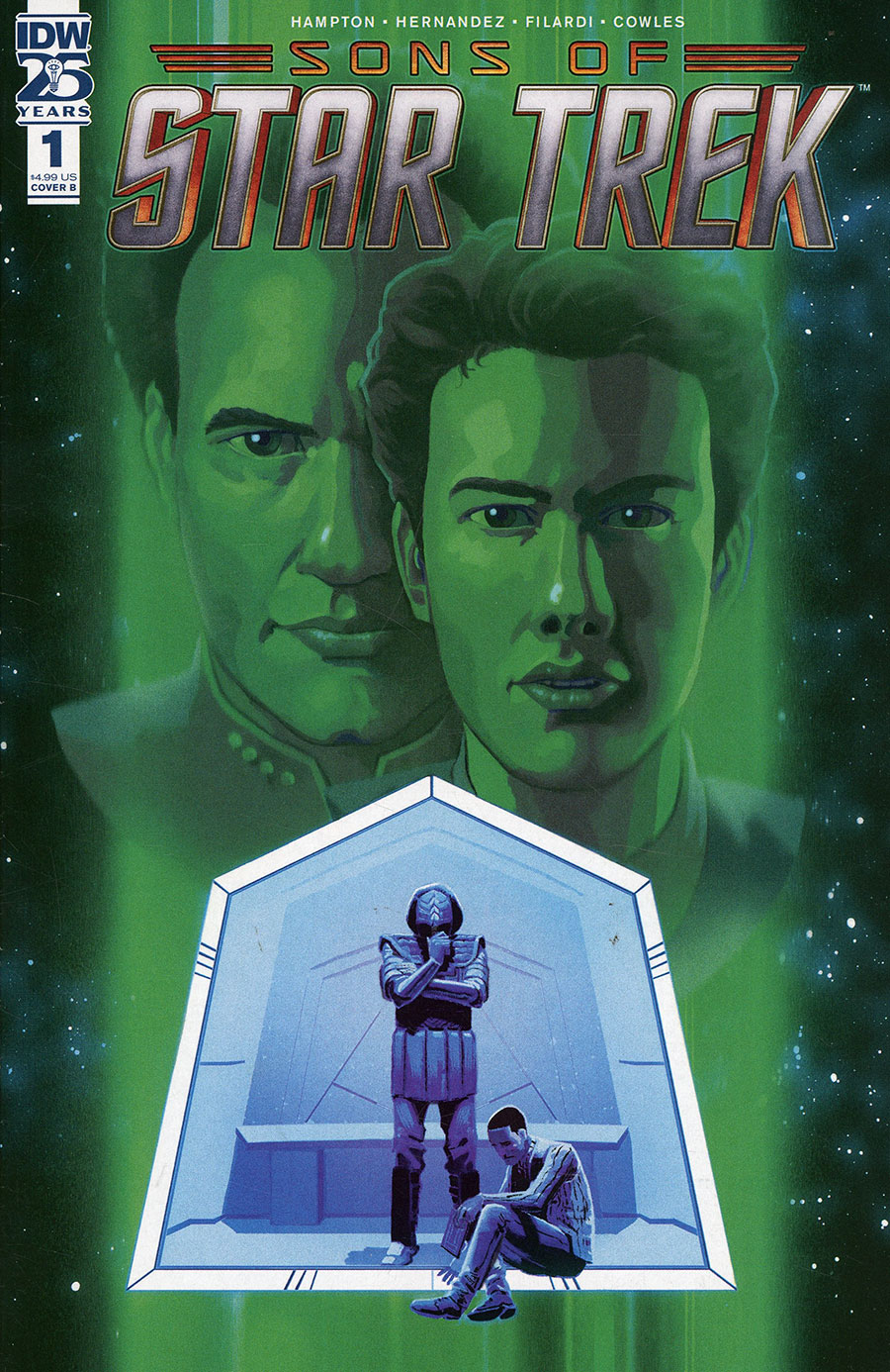 Star Trek Sons Of Star Trek #1 Cover B Variant Hayden Sherman Cover