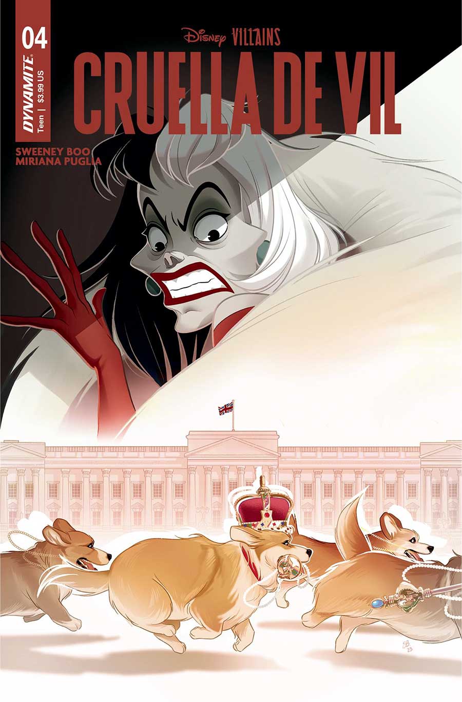 Disney Villains Cruella De Vil #4 Cover A Regular Sweeney Boo Cover