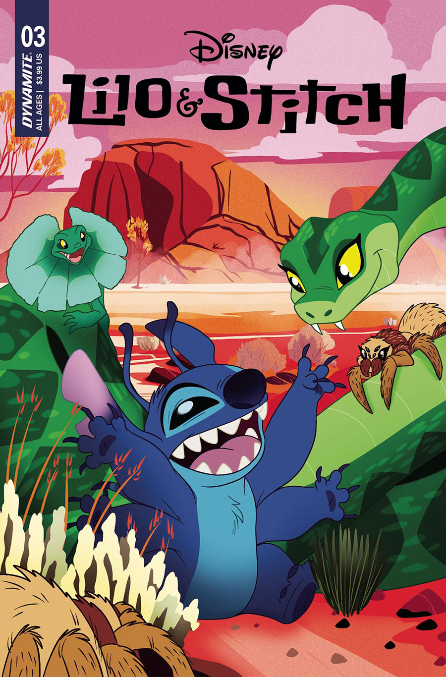 Lilo & Stitch #3 Cover B Variant Trish Forstner Cover