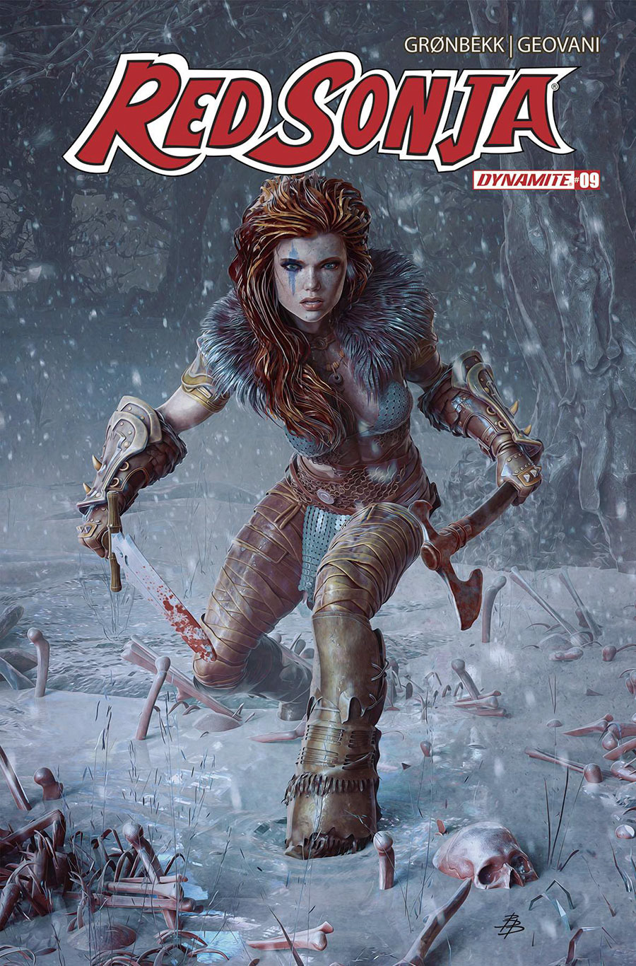 Red Sonja Vol 10 #9 Cover B Variant Bjorn Barends Cover