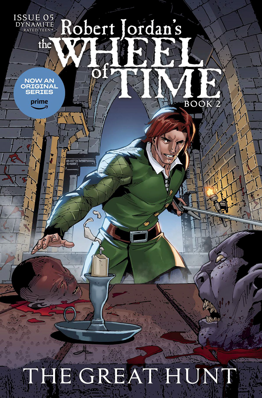 Robert Jordans Wheel Of Time Book 2 The Great Hunt #5 Cover A Regular Mel Rubi Cover (Corrected Printing)