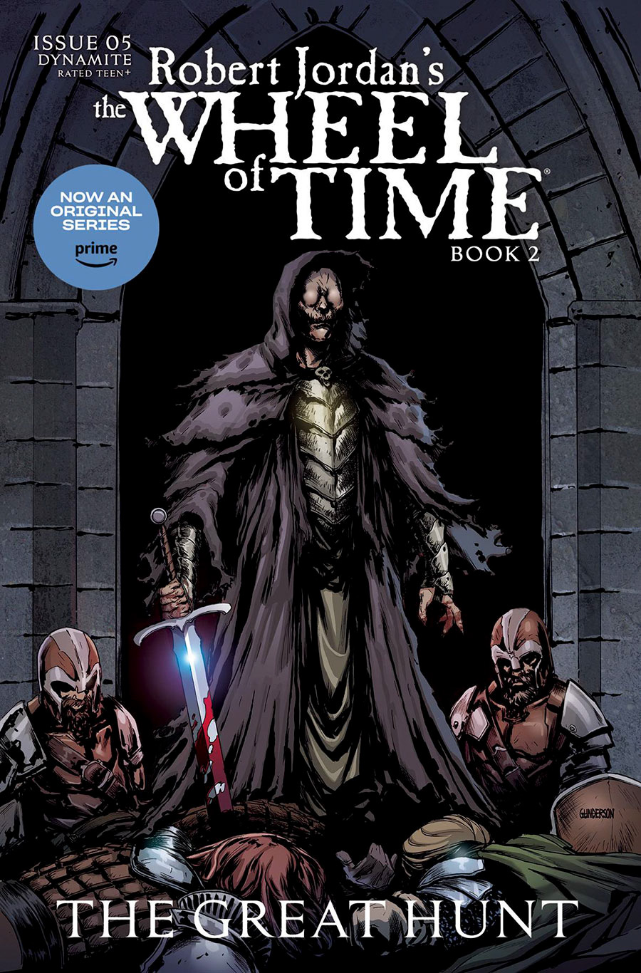 Robert Jordans Wheel Of Time Book 2 The Great Hunt #5 Cover B Variant Jordan Gunderson Cover (Corrected Printing)