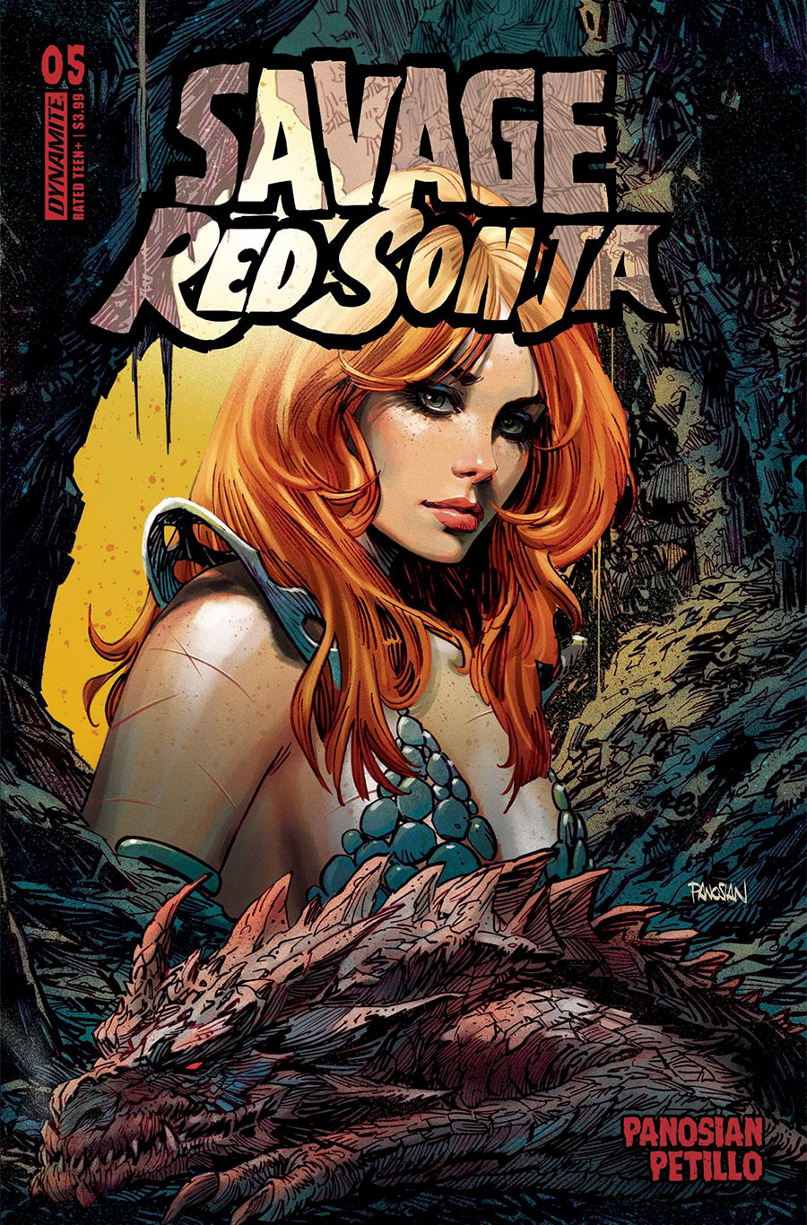 Savage Red Sonja #5 Cover A Regular Dan Panosian Cover