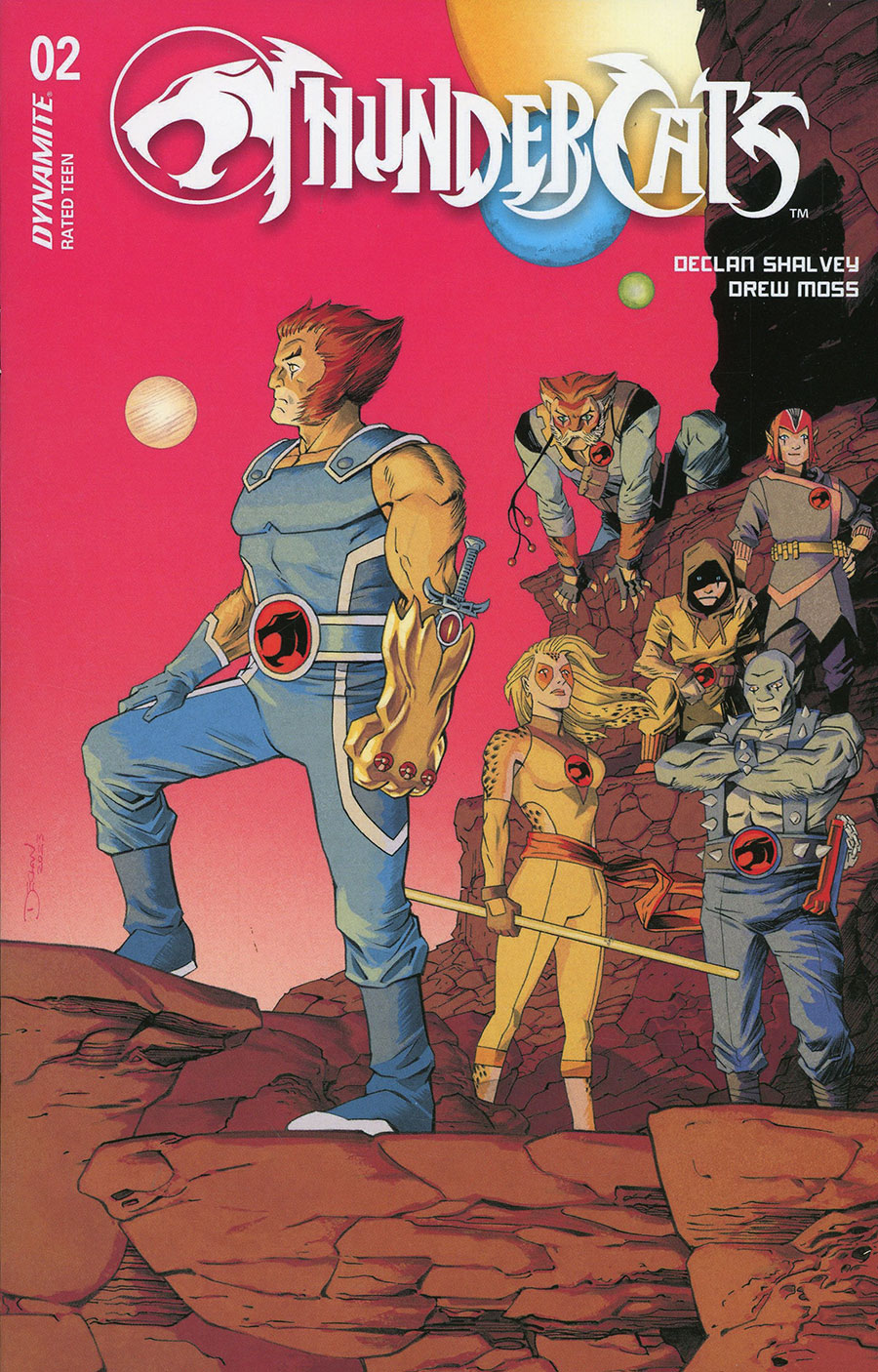 Thundercats Vol 3 #2 Cover C Variant Declan Shalvey Cover