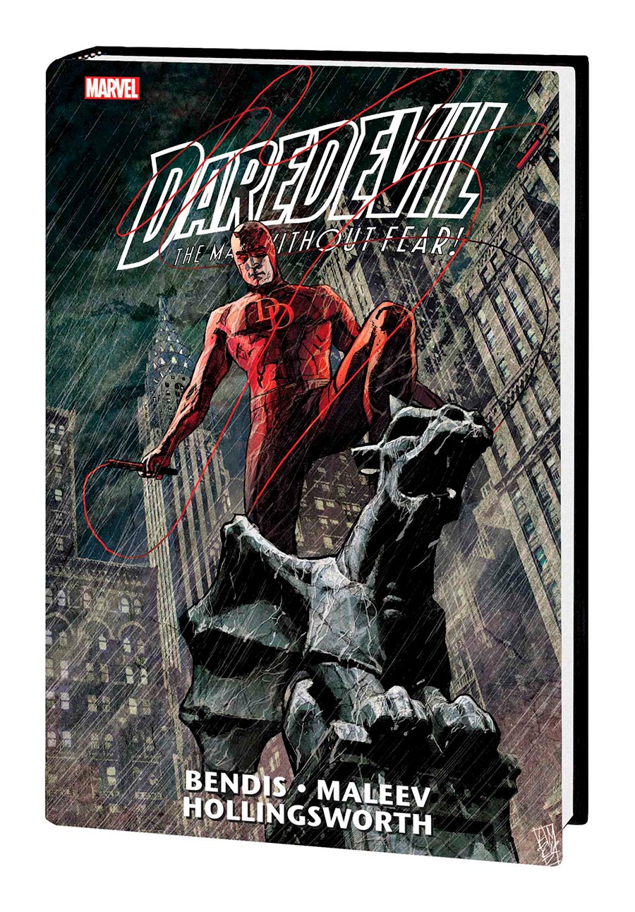 Daredevil By Brian Michael Bendis & Alex Maleev Omnibus Vol 1 HC Book Market Alex Maleev Cover New Printing (2024)