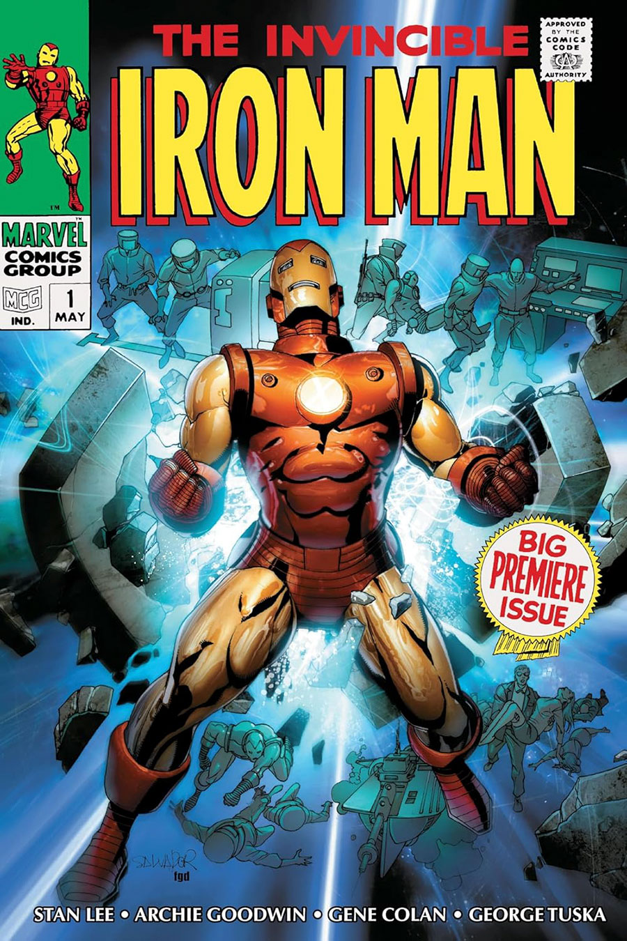 Invincible Iron Man Omnibus Vol 2 HC Book Market Salvador Larroca Cover New Printing